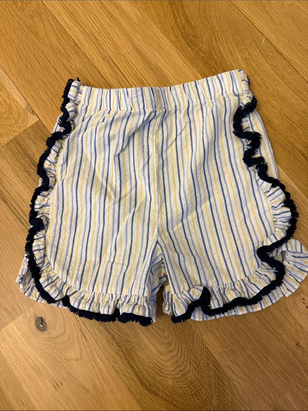 Bella Bliss Girls Striped Shorts